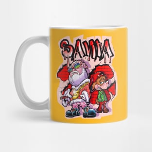 HIP HOP SANTA AND RUDY Mug